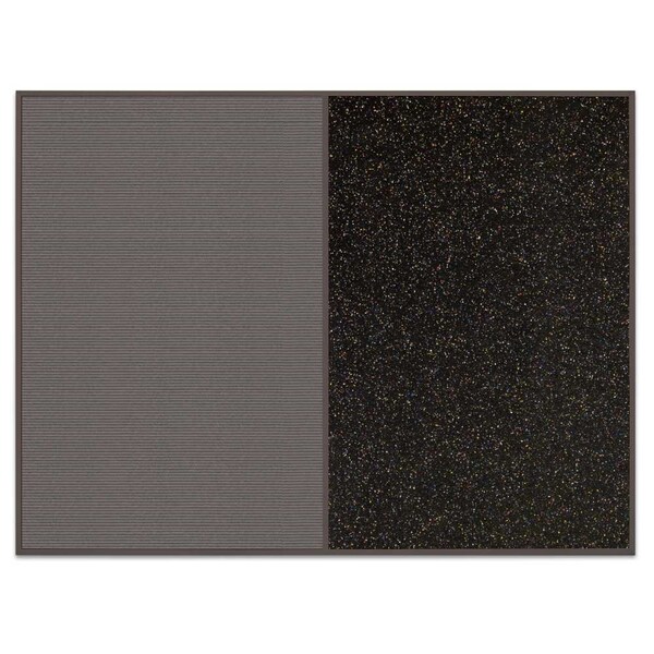 Sliding Door Indoor Enclosed Corkboard, 9